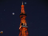札幌市內雪中小鐵塔